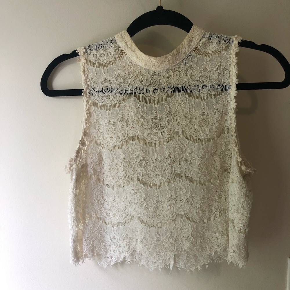 Lace Crop Top